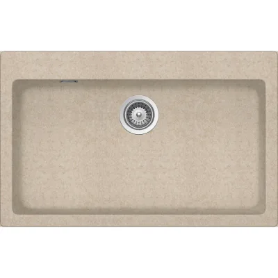PRONTA CONSEGNA - Schock Lavello una vasca PRIMUS N100XL PRIN100AP58 finitura avena da 79x50 cm