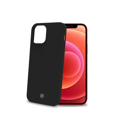 CELLY FEELING COVER IPHONE 12 MINI BLACK FEELING1003BK