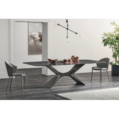 Sedit Tavolo fisso Sail con struttura in metallo e piano a scelta - IN PROMOZIONE FINO AL 6/07