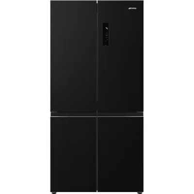Smeg Frigorifero side by side 4 porte a libera installazione FQI60KD finitura Dark Grey Inox da 91 cm