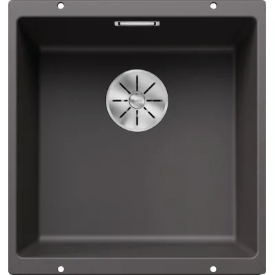 Blanco | Lavello una vasca SUBLINE 400-U 1518963 finitura grigio roccia da 43x46 cm - Sottotop
