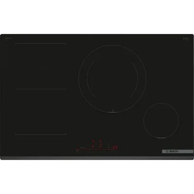 Bosch - Piano cottura a induzione PVS831HC1E finitura nero da 80 cm - Serie 6