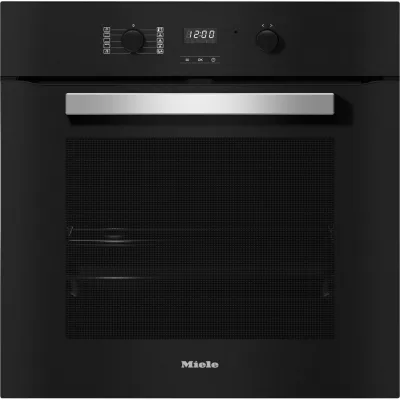 Miele Forno multifunzione pirolitico da incasso H 2457 BP finitura vetro nero da 60 cm - RICHIEDERE PREVENTIVO