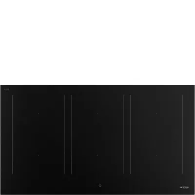 Smeg S Piano cottura a induzione SIM3964N in vetroceramica nero opaco da 90 cm