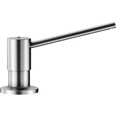 Blanco | Dispenser di sapone TORRE 1526430 finitura PVD Steel da Ø35 mm
