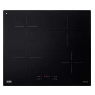 De Longhi Piano cottura a induzione PIN 62 in vetroceramica nero da 60 cm
