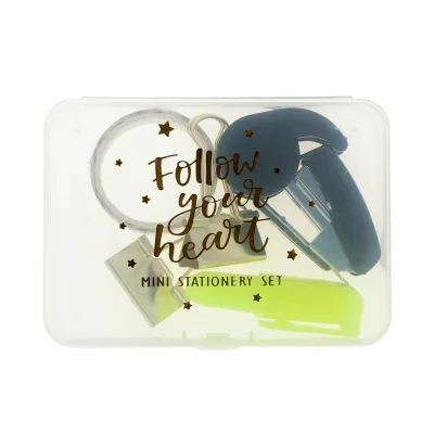 Set di Cancelleria Inca Follow Your Heart Lote