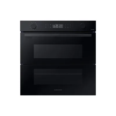 PRONTA CONSEGNA - Samsung: Forno multifunzione Dual Cook con doppia porta NV7B4540VBK finitura vetro nero da 60 cm