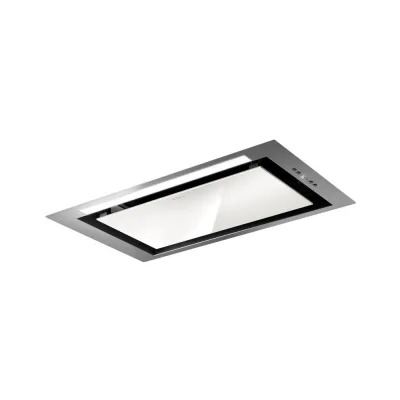 Elica Cappa aspirante a incasso HIDDEN 2.0 IXGL/A/52 PRF0097676A finitura inox/vetro bianco da 52 cm