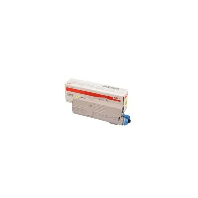 TONER ORIGINALE OKI 46490605 C532 C542 6K GIALLO
