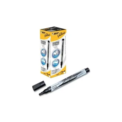 Pennarello Bic Velleda Tank Whiteboard Linea 2,3 mm Punta ogivale Colore NERO 902088