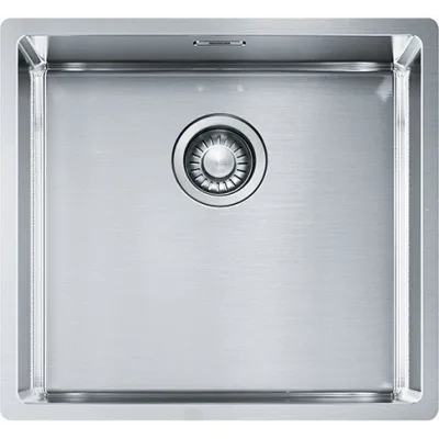Franke: Lavello una vasca Franke: Box BXX 210-45/110-45 127.0369.250 finitura inox satinato da 49x45 cm