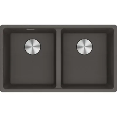 Franke Lavello due vasche Vasche Sottotop Maris MRG 120-35-35 125.0714.198 finitura grigio ardesia da 75.3x43.3 cm