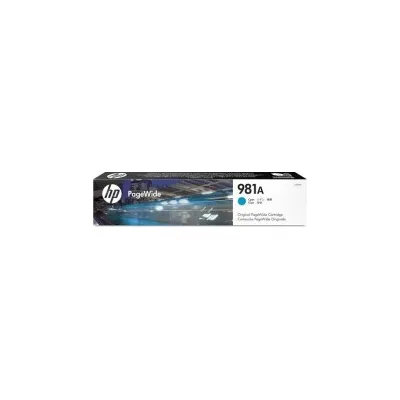 CARTUCCIA ORIGINALE HP J3M68A 981A CIANO 6K Enterprise Color 550