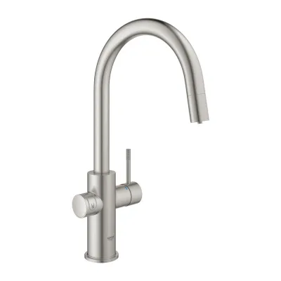 PRONTA CONSEGNA - Grohe Miscelatore Blue Home monocomando 31541DC0 finitura super steeel