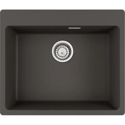PRONTA CONSEGNA - Franke: Lavello una vasca Vasche Sopratop Centro MRG 610-54 FTL 114.0714.174 finitura grigio ardesia da 59x50 cm