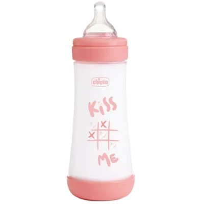 CHICCO BIBERON P5 300ML FAST SILICONE GIRL