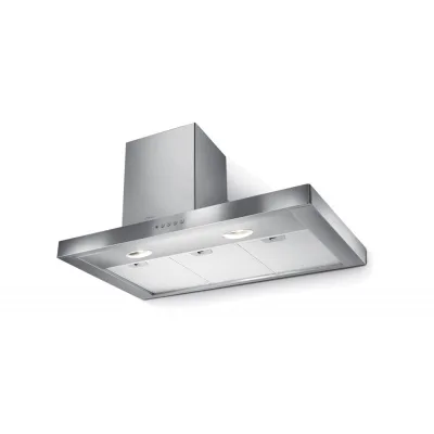 PRONTA CONSEGNA - Faber Cappa a parete STILO SRM SX/SP A120 325.0518.929 finitura acciaio inox da 120 cm – Con camino a sx -