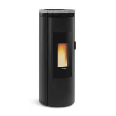Extraflame Stufa a pellet ermetica ventilata AMIKA PETRA EVO 1290005 finitura pietra naturale
