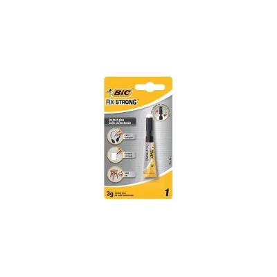 Bic Fix Strong Colla a Contatto Extra Forte 3gr Tappo Anti-intasamento 9017582