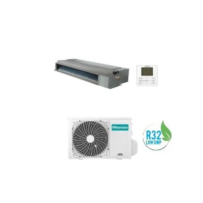 Climatizzatore Condizionatore Hisense Canalizzato Inverter Mod Aud125ux4rhh4 Da 42000 Btu Trifase R32 Comando Remoto E Cablato