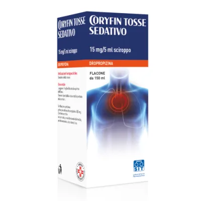 CORYFIN TOSSE SEDATIVO 15MG/5ML 150ML