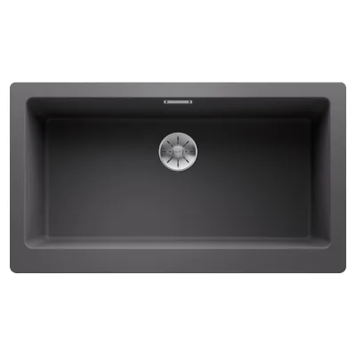 Blanco Lavello una vasca VINTERA XL 9-UF 1526102 finitura grigio roccia da 89.6x51 cm - Filotop/Sottotop