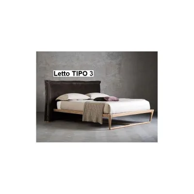 Altacorte Letto king size con testiera Pegaso Tipo 3 da 180 cm