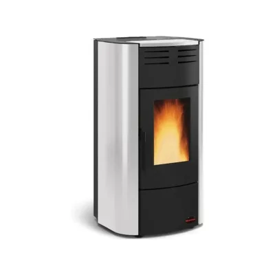 Extraflame Termostufa a pellet ventilata RAFFAELLA IDRO H15 5.0.16 1294602 finitura grigio luce