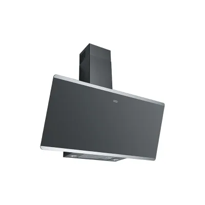 PRONTA CONSEGNA - Franke Cappa a parete Smart Evo Plus FPJ 925 V BK/SS 330.0528.067 finitura cristallo nero/acciaio da 90 cm