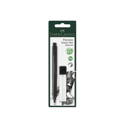 FABER CASTEL GOMMA PRECISIONE + 4 GOMME RICAMBIO 185610