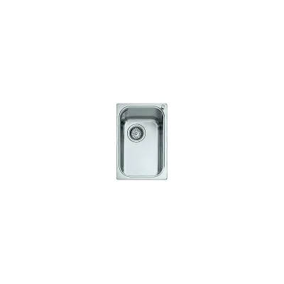 Alpes Vasca semifilo VF 431-S in acciaio inox da 31x46 cm