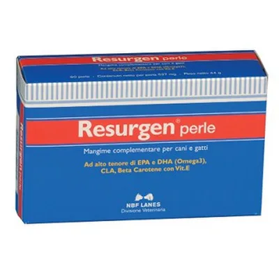 Resurgen Perle Integratore Ricostituente Cani E Gatti 60 Perle