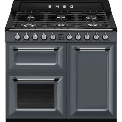 Smeg S Cucina TR103GR con tre forni e piano cottura gas finitura Slate Grey da 100x60 cm - IN PROMOZIONE FINO AL 6/07