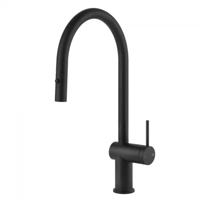 PRONTA CONSEGNA - Gessi Miscelatore monocomando con doccetta estraibile Inedito Collection 60413 299 finitura Matte Black - IN PROMOZIONE FINO AL 5/09