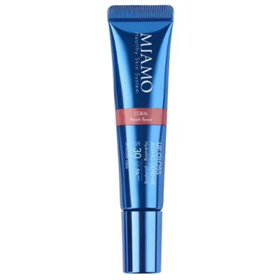 MIAMO LIP GLOSS CORAL SPF30 15ML