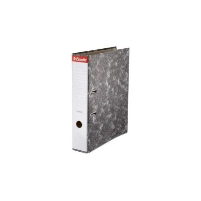 Raccoglitori ad arco a leva Esselte Lever Arch Formato A4 Dorso 75mm Capacità 500fogli Colore NERO MARMORIZZATO