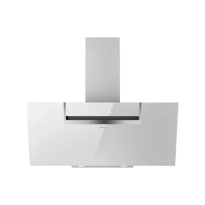 Elica Cappa a parete SHEEN-S WH/A/90 PRF0166931 finitura vetro bianco da 90 cm