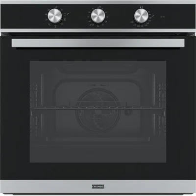Franke: Forno multifunzione Smart FSM 82 H XS 116.0605.987 finitura inox satinato - cristallo nero da 60 cm