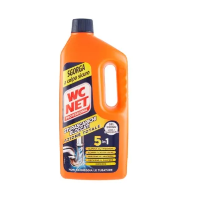 Wc Net Professional Sturascarichi Bloccati Azione Totale 1000ml