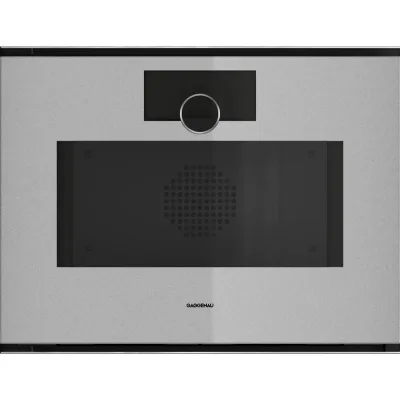Gaggenau Forno combinato a vapore con cerniera a sinistra da incasso GS251130 finitura Gaggenau Sterling da 60 cm - RICHIEDERE PREVENTIVO