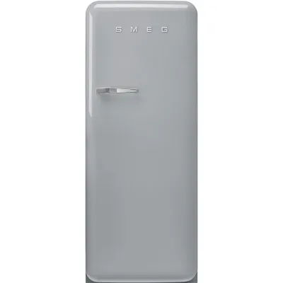 Smeg Frigorifero monoporta con cerniere a destra a libera installazione FAB28RSV6 finitura silver da 60 cm - IN PROMOZIONE FINO AL 30/06