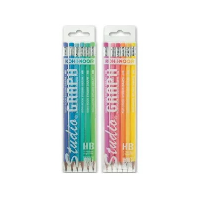 KOH-I-NOOR CF6 MATITE GRAFITE HB + GOMMINO ASS DH3706-THB