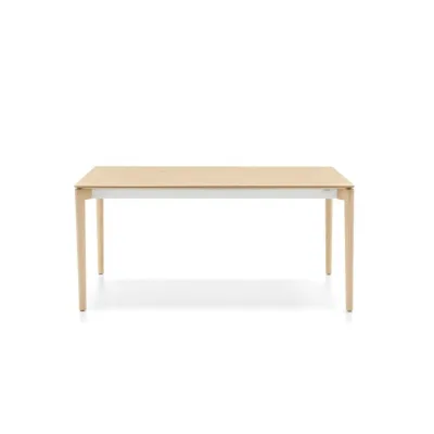 PRONTA CONSEGNA - Calligaris OUTLET Tavolo allungabile Nordic CS4133-R 135 in frassino P12 smoke da 135(235)x90 cm