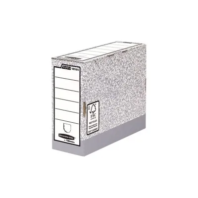 Fellowes Bankers Box Ultimate File Box 100 mm A4 Fastfold Self Assembly Cartone riciclato Certificato FSC 0026501