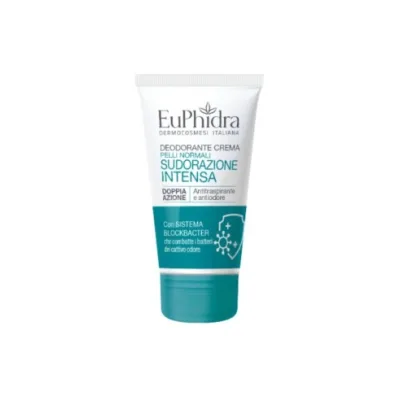 EUPHIDRA DEODORANTE CREMA PELLI NORMALI SUDORAZIONE INTENSA 40 ML