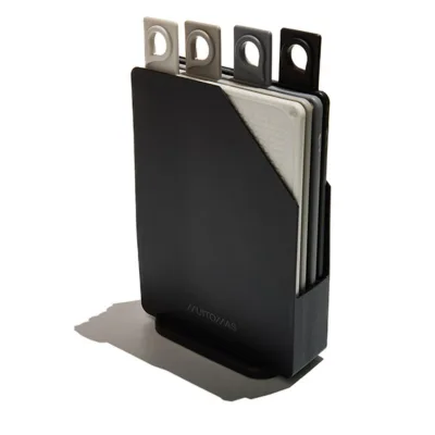 MUITOMAS MUITOMAS CUTTING BOARD SET BLACK CUTTINGBOARDBK