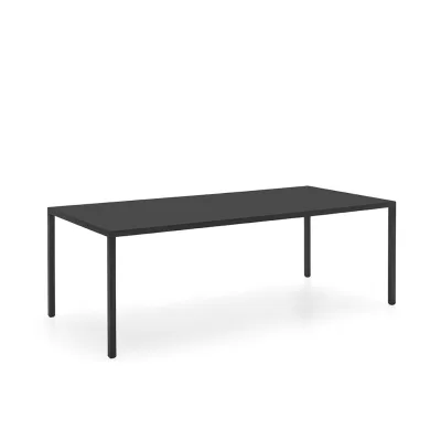 Connubia Tavolo fisso Iron CB4809-FR 200 con struttura e piano in metallo da 200x100 cm - IN PROMOZIONE FINO ALL' 11/07