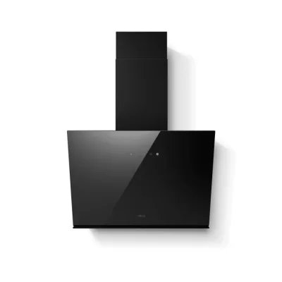 Elica Cappa aspirante a parete JUST DRY BL/A/55 PRF0193729 finitura vetro nero da 55 cm