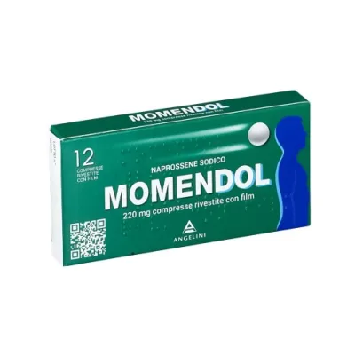 MOMENDOL*12CPR RIV 220MG